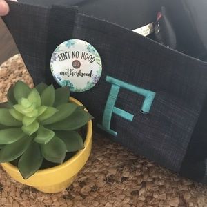 Perfect flare to add to your bag- pin-back buttons